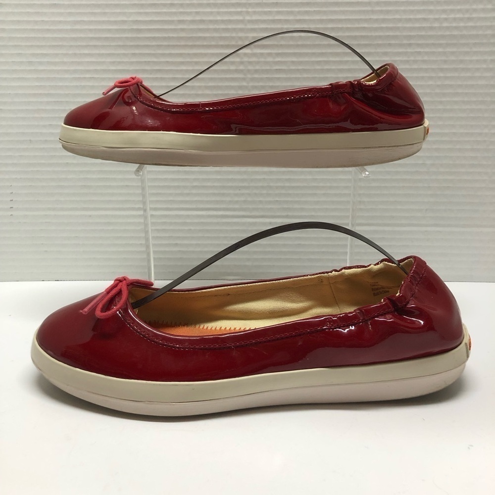 Tommy Bahama relaxology red leather shoes